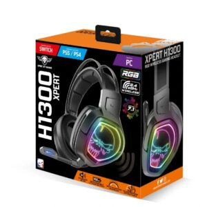 Spirit of Gamer Auriculares Inalambricos y USB Xpert H1300 7.1