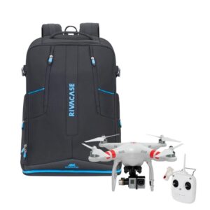 RIVACASE 7890 Mochila Borneo XL Dron Negro