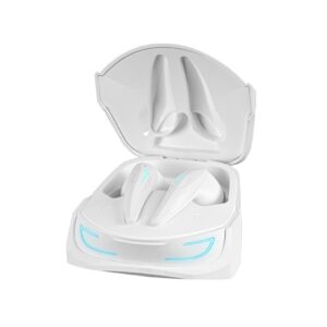 Auriculares Bluetooth Mars Gaming MHI-Ultra con estuche de carga Autonomía 7-8h Blancos