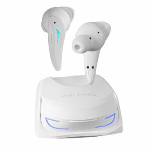 Auriculares Bluetooth Mars Gaming MHI-Ultra con estuche de carga Autonomía 7-8h Blancos,Auricular Wireless MHIULTRA,MHIULTRA,MHIULTRAW,8435693100126