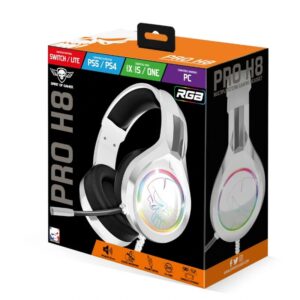 Spirit of Gamer Auricular Pro-H8 white,Pro-H8 Blanco,Pro-H8,MIC-PH8WT,3700104434066