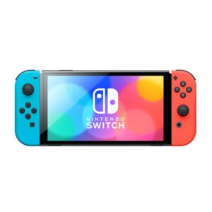 Nintendo Switch Versión OLED Azul Rojo Neón Incluye Base 2 Mandos Joy-Con,Versión OLED Azul Rojo,Base 2 Mandos Joy-Con,45496453442