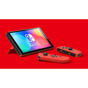 Consola Nintendo Switch Versión OLED Mario Red Edition Incluye Base + 2 Mandos Joy-Con,Nintendo,Switch,045496453633
