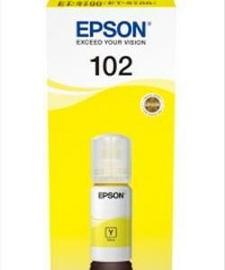 Cartucho Epson T03r4 102 Ecotank Amarillo 70ml