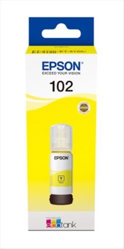 Cartucho Epson T03r4 102 Ecotank Amarillo 70ml