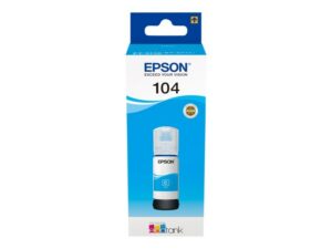 Cartucho Epson T00p2 104 Ecotank Cian 65ml