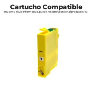 Cartucho Compatible Con Epson Stylus T1294 Amarillo,T1294,C13T12944010-C