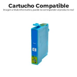 Cartucho Compatible Con Epson Stylus T1292 Cian,C13T12924010-C,T1292