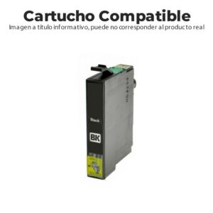 Cartucho Compatible Con Epson Stylus T1281 Negro,C13T12814011-C,T1281
