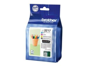 Cartucho Brother Lc3217val Pack 4 Colores