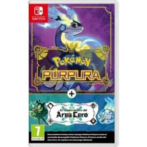 Juego POKEMON VIOLET+Pack de expansion El tesoro oculto del Area Cero