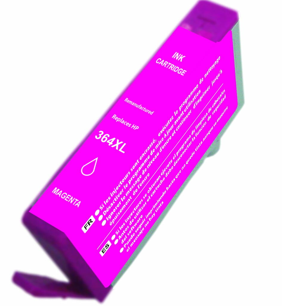 Cartucho Compatible Con Hp 364xl Cb324e Magenta