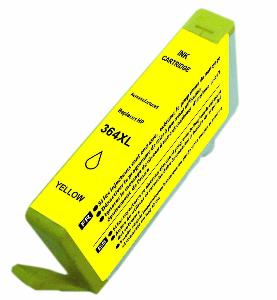 Cartucho Compatible Con Hp 364xl Cb325e Amarillo