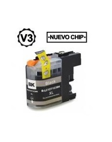 Cartucho Compatible Con Brother LC123BK-C Negro