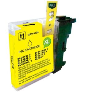 Cartucho Compatible Con Brother Lc1100-985-980 Amaril,LC1100/980Y-C