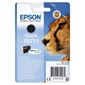 Epson Cartucho Tinta T0711 Negro