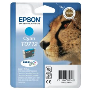 Epson Cartucho T0712 Cian