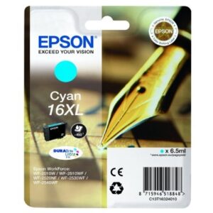 Epson Cartucho T1632XL Cian