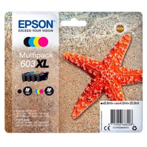 Epson Cartucho Tinta Multipack 603XL 4 Colores