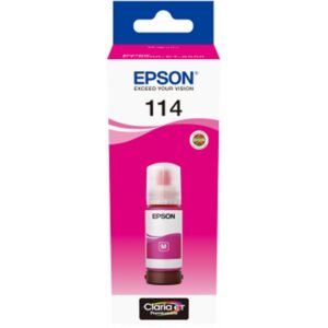 Cartucho Epson T07b3 114 Ecotank Magenta 70ml