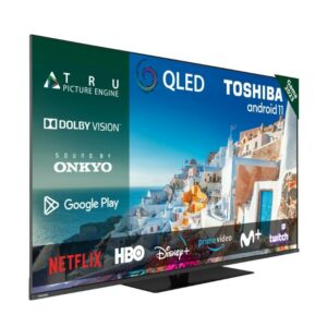 Televisor TOSHIBA TV 65" 65QA7D63DG UHD QLED AndroidTV Peana,Televisor,TOSHIBA,65",65QA7D63DG,UHD QLED,4024862127879