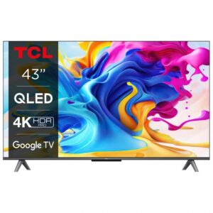 Televisor TCL QLED 43C649 43" Ultra HD 4K Smart TV WiFi