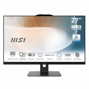 PC Todo en Uno MSI AM272P 12M-010EU i7-1260P 16GB 512GB W11P 27" Negro