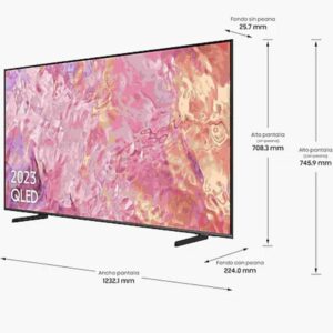 Televisor Samsung QLED TQ55Q64CAU 55" Ultra HD 4K Smart TV,TQ55Q64CAUXXC,8806094916836,TQ55Q64,QLED TQ55Q64CAU,Samsung QLED TQ55Q64CAU