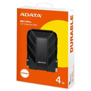 Disco Externo ADATA HD710 Pro HDD Externo 4TB 2.5" USB 3.2 Negro