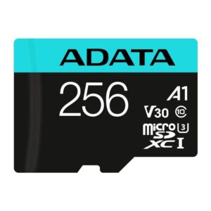 Tarjeta Memoria ADATA microSDXC/SDHC UHS-I U3 256GB c/adapt