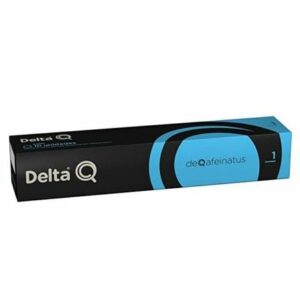 Cápsula Delta DeQafeinatus para cafeteras Delta Caja de 10