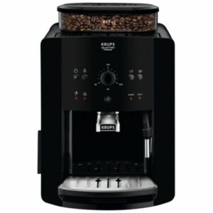 Cafetera Expreso Krups Arabica 1450W 15 Bares Negra