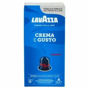 Cápsula Lavazza Crema e Gusto Clásico para cafeteras Nespresso Caja de 10