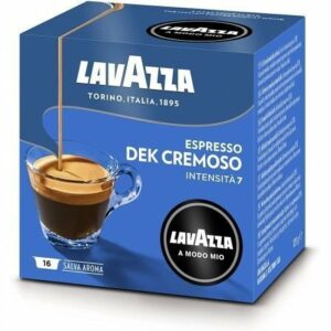 Cápsula Lavazza Cremosamente Dek para cafeteras A Modo Mio Caja 16 Und