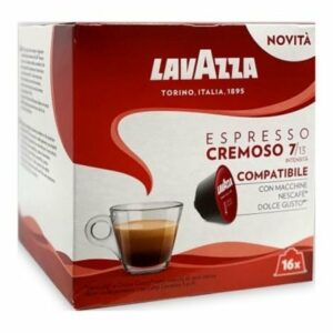 Cápsula Lavazza Espresso Cremoso para cafeteras Dolce Gusto Caja de 16 Und