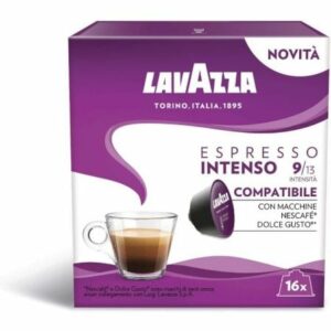 Cápsula Lavazza Espresso Intenso para cafeteras Dolce Gusto Caja de 16 Und