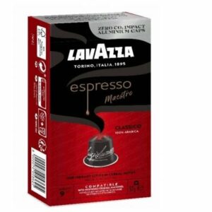 Cápsula Lavazza Espresso Maestro Clásico para cafeteras Nespresso Caja de 10 Und