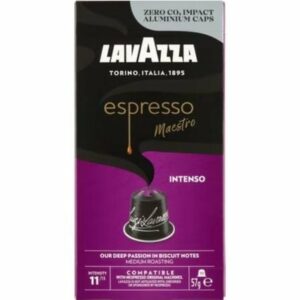 Cápsula Lavazza Espresso Maestro Intenso para cafeteras Nespresso Caja de 10 Und