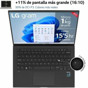 Portátil LG Gram 14Z90R-G.AP75B Intel Core i7-1360P 16GB 512GB 14" Win11 Pro