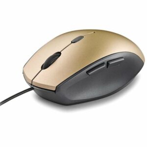 Ratón Ergonómico NGS Moth Gold Hasta 1600 DPI Dorado,Moth Gold,NGS Moth Gold,MOTHGOLD,8435430623376