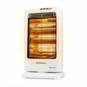 Estufa Halógena Orbegozo BP 0303 B 3 niveles de potencia 1200W