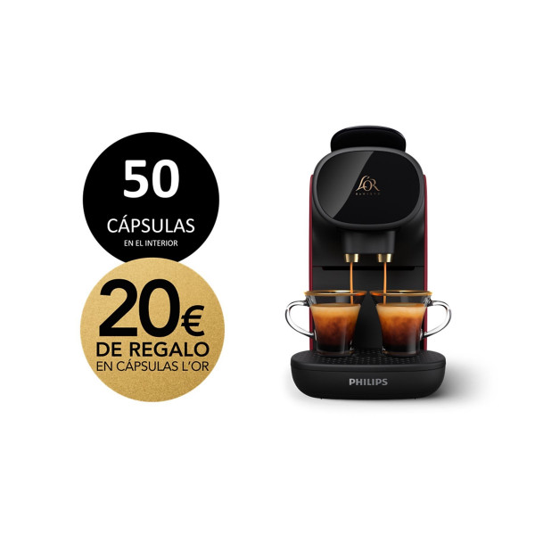 Cafetera LOR Barista Sublime (Philips) roja de segunda mano por 40 EUR en  Bretoña en WALLAPOP