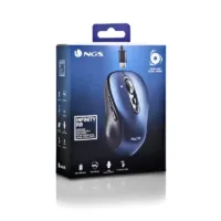 Ratón Inalámbrico por Bluetooth NGS Infinity-RB/ Batería recargable/ Hasta 3200 DPI/ Azul,Infinity-RB,NGS Infinity-RB,8435430622973