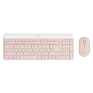 Logitech Teclado+Raton MK470 Rosa