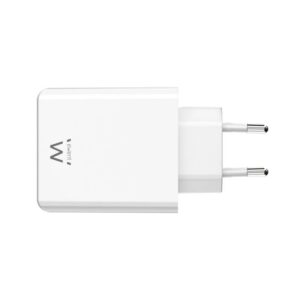 EWENT Cargador Rapido USB-C Y USB-A / GAN / 45W,EW1328,8052101431827