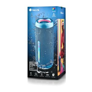 Altavoz con Bluetooth NGS Roller Furia 3/ 60W/ 2.0/ Azul,Roller Furia 3,ROLLERFURIA3BLUE,8435430623864