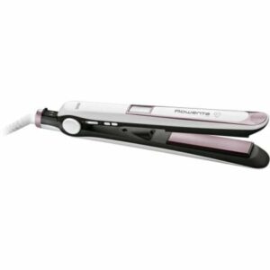 Plancha para el Pelo Rowenta Premium SF7460F0 Care 7/7 Blanca y Rosa