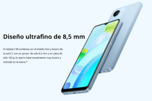 Telefono Móvil Smartphone Realme C30 6.5" 3GB 32GB Lake Azul