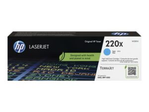 Toner HP 220X W2201X 5.5K Cian 4202XX-4302XX