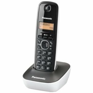 Teléfono Inalámbrico Panasonic KX-TG1611 Negro y Blanco